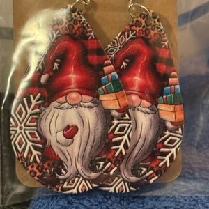 3 pair of gnomes earrings